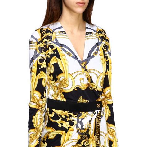 replica womens versace dress shirt|versace clothing sale.